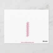 ヴィンテージ1950年代Cowboy & Gitterバレンタインはがき ポストカード (裏面)