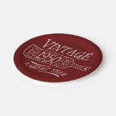 ヴィンテージ1950年素晴らし間紙プレート ペーパープレート (アングル)