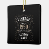 ヴィンテージ1950年限定版カスタム製 セラミックオーナメント (左)