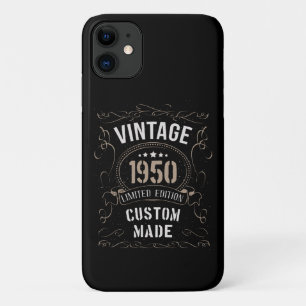 ヴィンテージ1950年限定版カスタム製 iPhone 11 ケース