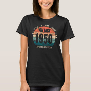 ヴィンテージ1950年73歳73誕生日 Tシャツ