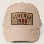 ヴィンテージ1950限定版すべてのオリジナルパーツ キャップ (正面)