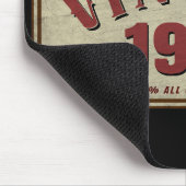 ヴィンテージ1950限定版すべてのオリジナルパーツ マウスパッド (コーナー)