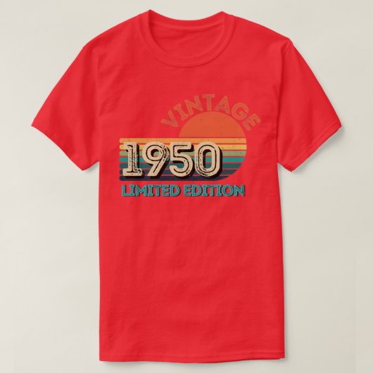 ヴィンテージ1950限定版3 Tシャツ (デザイン正面)