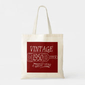 ヴィンテージ1950 最高の年 トートバッグ (裏面)