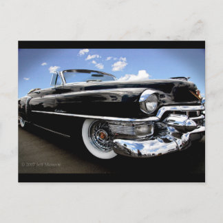 ヴィンテージ1950 Cadillac "ラグトップ" ポストカード
