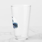 ヴィンテージ1950sシボビーカーパーソナライズされたビー タンブラーグラス (左)