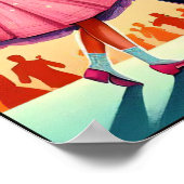 ヴィンテージ1950sダンスパーティーポスター ポスター (角)