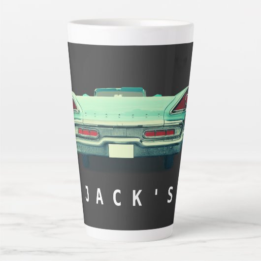 ヴィンテージ1950sマーキュリータイリツカスタムー カフェラテマグ (正面)