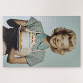 ヴィンテージ1950s主婦ベーキング ジグソーパズル (横)