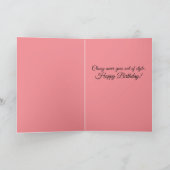 ヴィンテージ1950s彼女のための素晴らしい50誕生日 カード (内部)