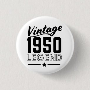 ヴィンテージ1950s Tシャツボタン 缶バッジ
