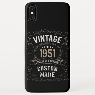 ヴィンテージ1951年限定版カスタム製 iPhone XS MAXケース