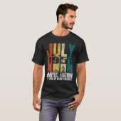 ヴィンテージ1951年7月Bday衣装70歳B Tシャツ (正面フル)