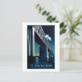 ヴィンテージ1951年Aage Rasmussenデンマークの州鉄道 ポストカード (スタンド正面)