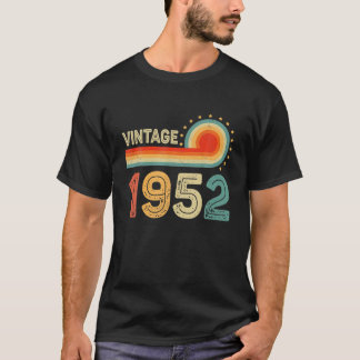 ヴィンテージ1952年誕生日贈与男性70年 Tシャツ