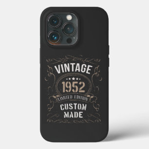 ヴィンテージ1952年限定版カスタム製 iPhone 13 PROケース