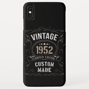 ヴィンテージ1952年限定版カスタム製 iPhone XS MAXケース