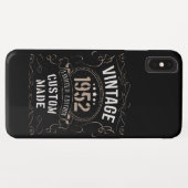 ヴィンテージ1952年限定版カスタム製 Case-Mate iPhoneケース (裏面(横))