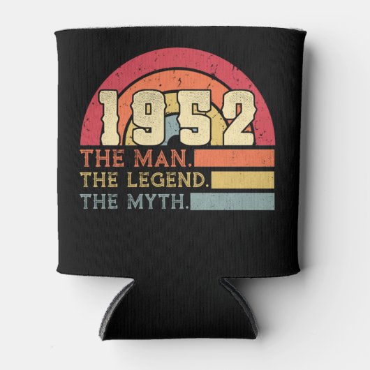 ヴィンテージ1952誕生日 缶クーラー (正面)