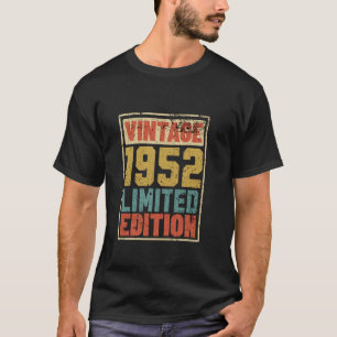ヴィンテージ1952限定版73歳ギフト73t tシャツ