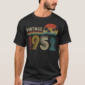 ヴィンテージ1952 生まれ 1952年70番目の誕生日ギフト70Y Tシャツ