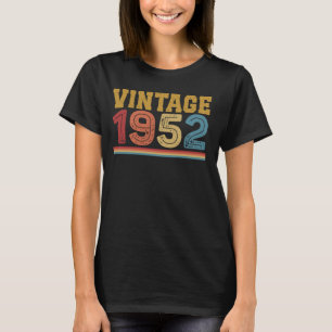 ヴィンテージ1952 72誕生日男性72歳 Tシャツ