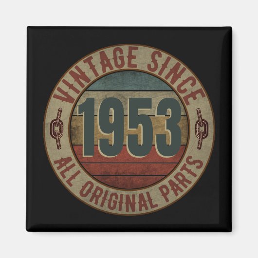 ヴィンテージ1953年以来すべてのオリジナル部品 マグネット (正面)