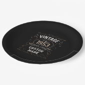 ヴィンテージ1953年限定版カスタム製 ペーパープレート (アングル)
