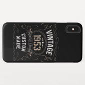 ヴィンテージ1953年限定版カスタム製 Case-Mate iPhoneケース (裏面(横))