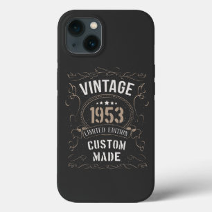 ヴィンテージ1953年限定版カスタム製 iPhone 13ケース