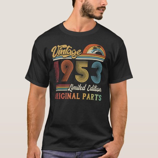 ヴィンテージ1953限定版オリジナル部品 Tシャツ (正面)