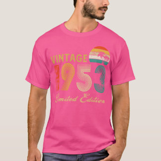ヴィンテージ1953限定版70歳のプレゼント 友達へ Tシャツ