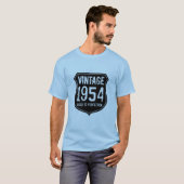 ヴィンテージ1954年から完成度の高いティーシャ男性へツ Tシャツ (正面フル)