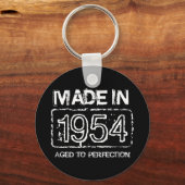 ヴィンテージ1954年キーチェーンの完成度に優男性へれた キーホルダー (正面)