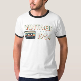 ヴィンテージ1954年ノスタルジック&ヴィンテージ音楽誕生 Tシャツ