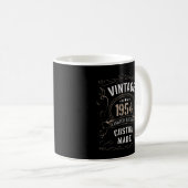 ヴィンテージ1954年限定版カスタム製 コーヒーマグカップ (正面右)