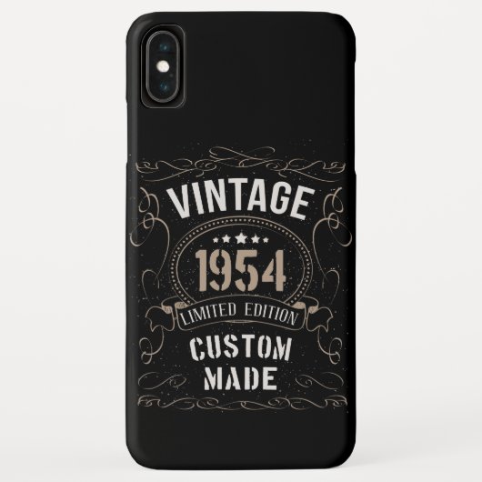 ヴィンテージ1954年限定版カスタム製 Case-Mate iPhoneケース (裏面)