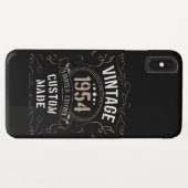 ヴィンテージ1954年限定版カスタム製 Case-Mate iPhoneケース (裏面(横))