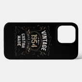 ヴィンテージ1954年限定版カスタム製 Case-Mate iPhoneケース (裏面 (横))