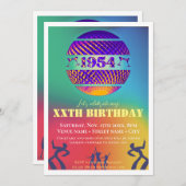 ヴィンテージ1954年70th birthday party 招待状 (正面/裏面)