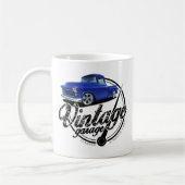 ヴィンテージ1955ガレージ コーヒーマグカップ (左)