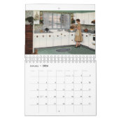 ヴィンテージ1955キッチンズクラシック- 1950年代の装飾 カレンダー (1月 2026)