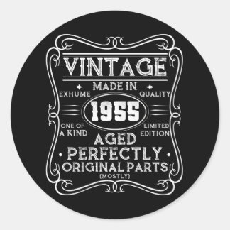 ヴィンテージ1955年レトロクラシック ラウンドシール
