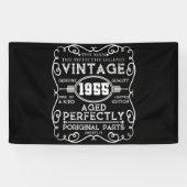 ヴィンテージ1955年男神話伝説66誕生日 横断幕 (横)