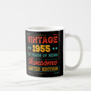 ヴィンテージ1955年1955年70誕生日70年 コーヒーマグカップ