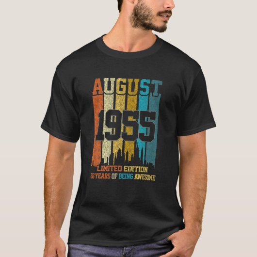 ヴィンテージ1955年66歳1955年威厳がある66th製 tシャツ (正面)