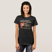 ヴィンテージ1955限定版ギター誕生年 Tシャツ (正面フル)