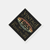 ヴィンテージ1955 70誕生日 スタンダードカクテルナプキン (角)