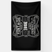 ヴィンテージ1956年レトロクラシック 横断幕 (縦)